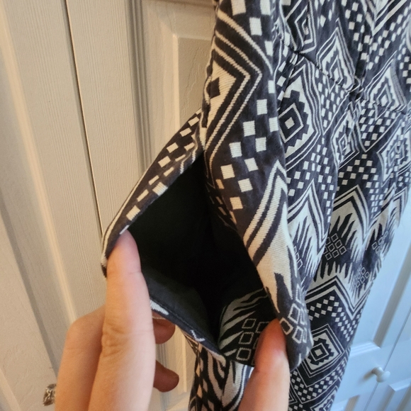 J.Crew Aztec Pattern Mini Dress with Pockets - Picture 9 of 9